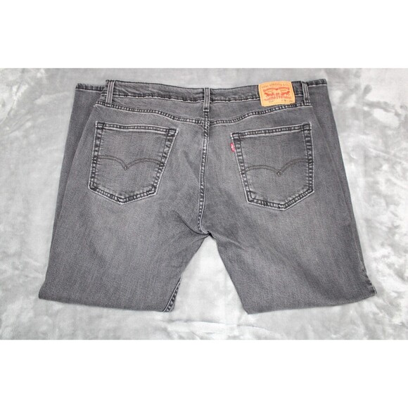 Levi's 514 Straight Leg Black Vintage Men's Size 36/30 - Picture 5 of 8